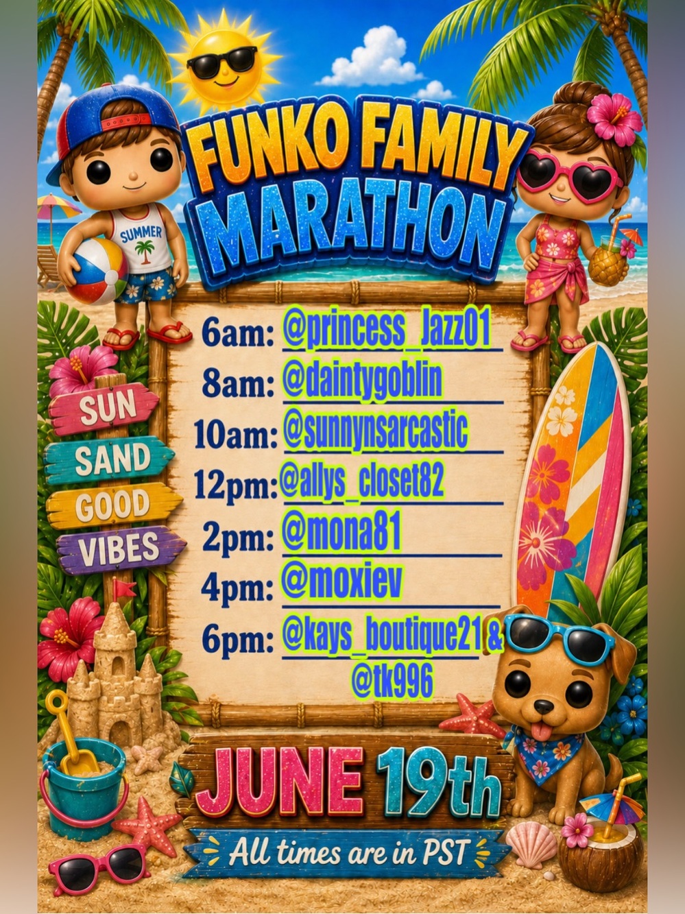 June 19th!!! Funko/Collectibles Train Share show!! - Picture 2 of 4